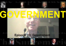 The Supremacist. 13. Government